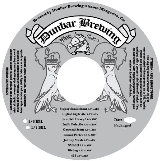 Dunbar Brewing Keg Collar